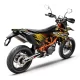 Motorstickerset Stickerset KTM STOCK V3 BRONZE | SM / SMC / SMR