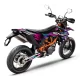Motorstickerset Stickerset KTM STOCK V3 PINK/PURPLE | SM / SMC / SMR