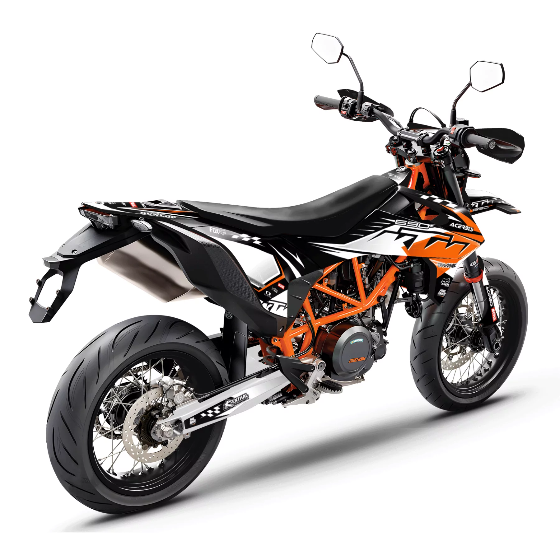 Motorstickerset Stickerset KTM ProLine BWO | SM / SMC / SMR