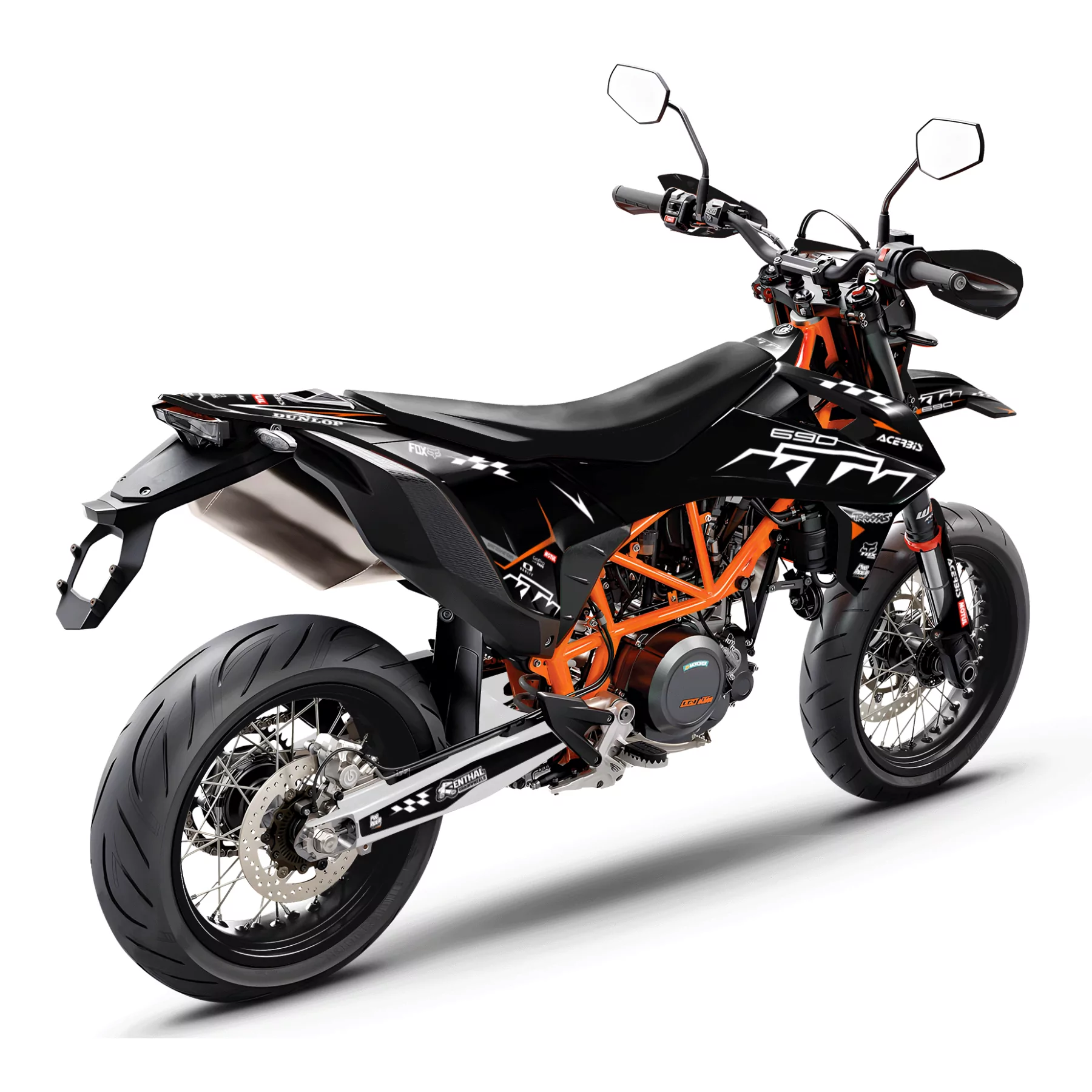 Motorstickerset Stickerset KTM ProLine Black/orange | SM / SMC / SMR