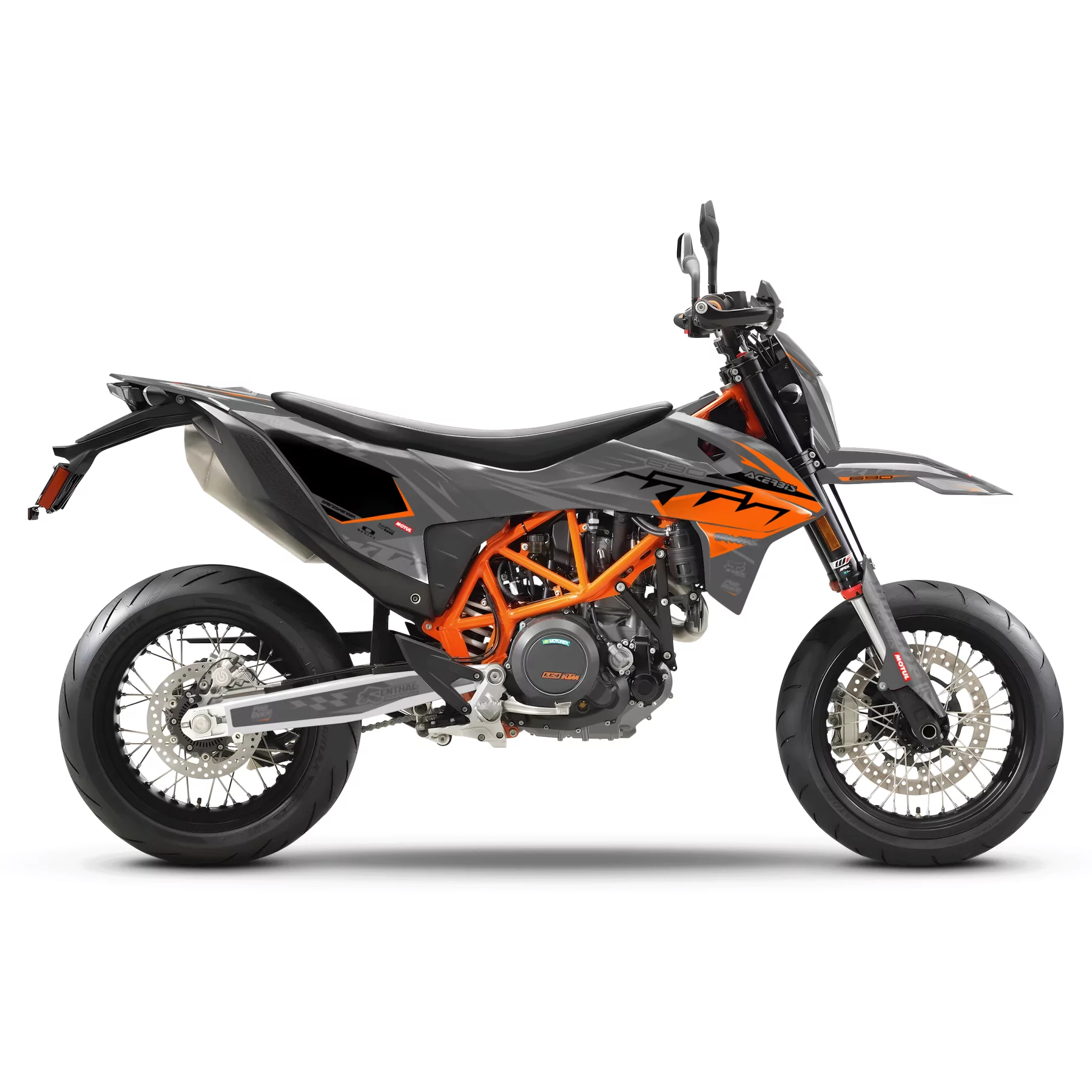 Motorrad Dekor Dekor KTM ProLine Grey/orange | SM / SMC / SMR