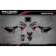 Kit adesivos moto Kit adesivos Motocross personalizado HONDA SMILE