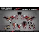 Motorstickerset STICKERSET MOTOCROSS PERSO ALPINESTARS rood (ref:prda4c)