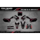 Kit adesivos moto KIT ADESIVOS Motocross HONDA SKYBOUND BLACK