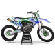 Kit adesivos moto KIT ADESIVOS MOTOCROSS FMR FACTORY verde (ref:prda13b)