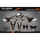 Moto stickerset STICKERSET KTM LIGHT BOLD EFFECT