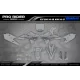 Motorrad Dekor Dekor Motocross YAMAHA Speed Blocks - GREY