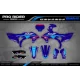 Kit adhesivos moto Kit adhesivos Motocross YAMAHA Racer - BLUE
