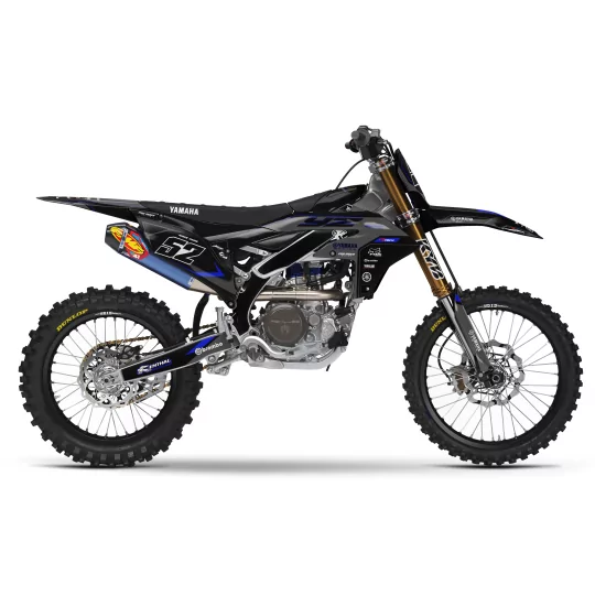 Stickerset moto Stickerset PERSO Motocross YAMAHA | Black Venom