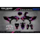 Kit adesivos moto Kit adesivos Motocross YAMAHA 93th Black