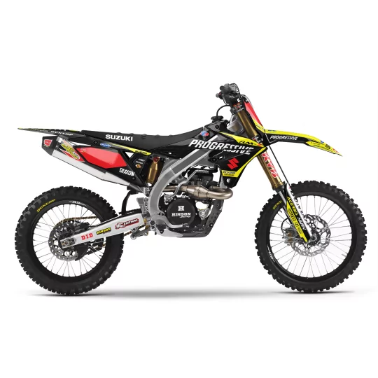 Motorstickerset Stickerset Suzuki Motocross "Black Progressive" - Ken Roczen Replica