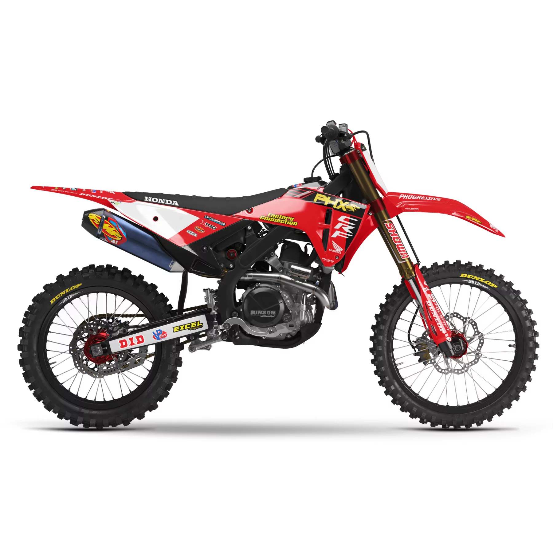 Kit adesivos moto KIT ADESIVOS Motocross HONDA | DYLAN FERRANDIS Replica
