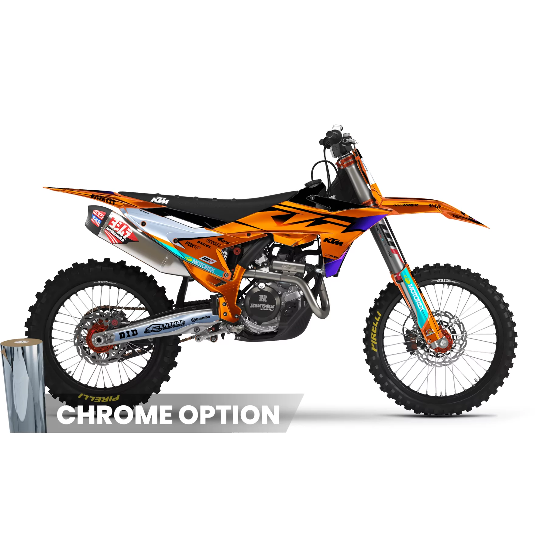Motorstickerset Stickerset Motocross KTM SX SXF EXC - OEM VECTOR