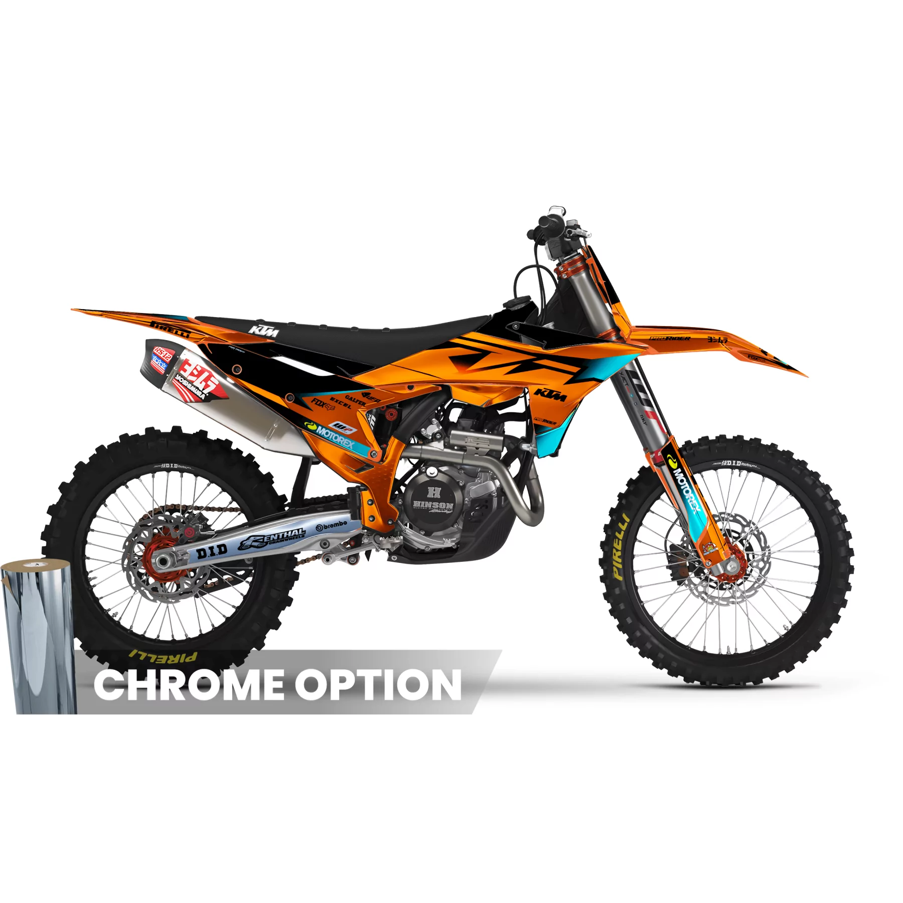 Kit adesivos moto Kit adesivos Motocross KTM SX SXF EXC - OEM VECTOR TEAL