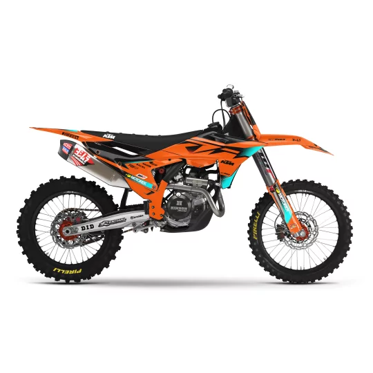 Kit adesivos moto Kit adesivos Motocross KTM SX SXF EXC - OEM VECTOR TEAL