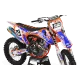 Kit adhesivos moto KIT ADHESIVOS MOTOCROSS FMR FACTORY naranja (ref:prda13c)