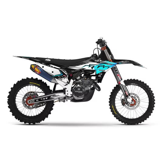 Kit adesivos moto Kit adesivos Motocross KTM SX SXF EXC | ProLine Teal