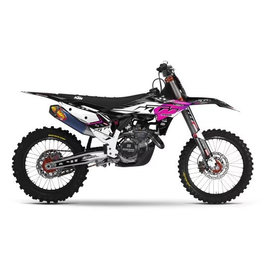 Moto stickerset Stickerset Motocross KTM SX SXF EXC | ProLine pink