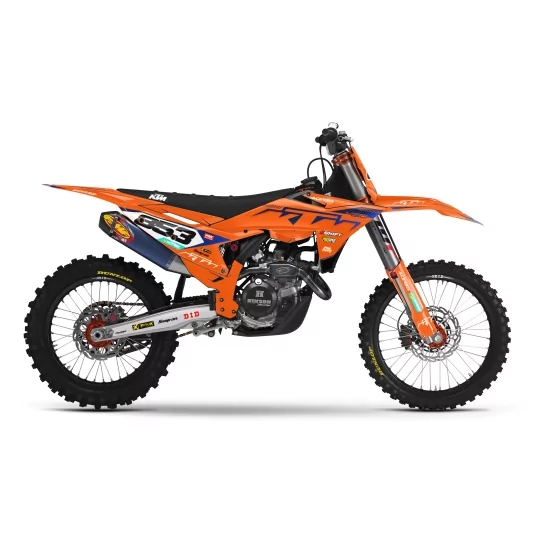 Kit adesivos moto Kit adesivos Motocross KTM SX SXF EXC | Shadow Edition | Orange blue