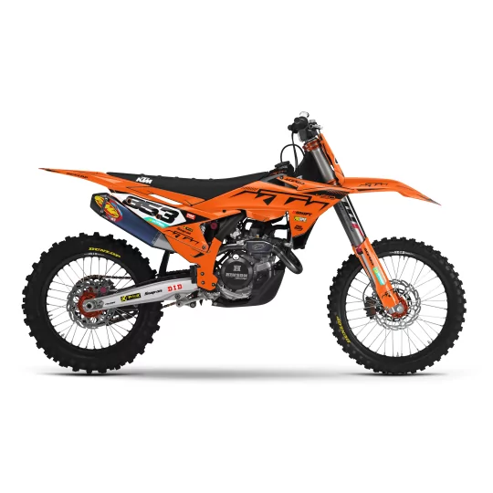 Kit adesivos moto Kit adesivos Motocross KTM SX SXF EXC | Shadow Edition | Orange black