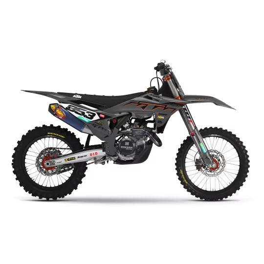 Kit adesivos moto Kit adesivos Motocross KTM SX SXF EXC | Shadow Edition | Grey black