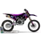 Moto stickerset STICKERSET Motocross YAMAHA 93th Black
