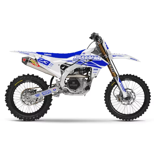 Motorstickerset Stickerset Motocross YAMAHA Speed Blocks - WHITE