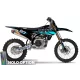 Motorrad Dekor Dekor Motocross YAMAHA Speed Blocks - TEAL