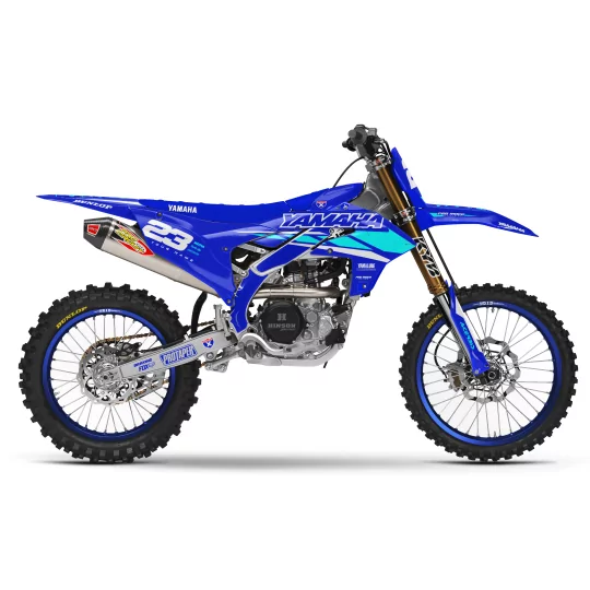 Kit adesivos moto Kit adesivos Motocross YAMAHA Speed Blocks - BLUE