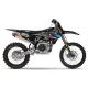 Stickerset motor Stickerset Motocross YAMAHA Speed Blocks - BLACK