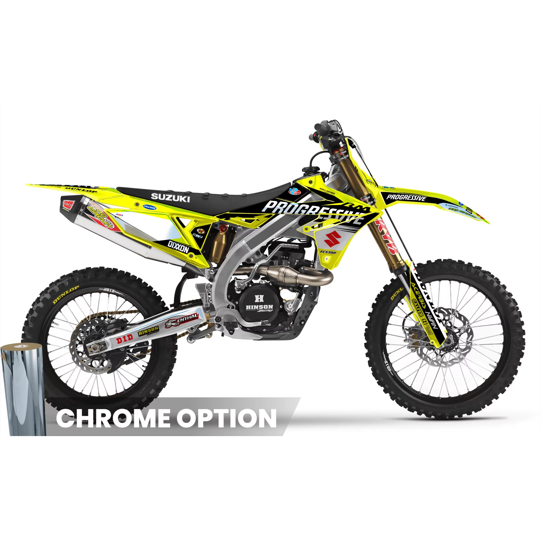 Kit adesivos moto Kit adesivos SUZUKI | KEN ROCZEN PROGRESSIVE Replica