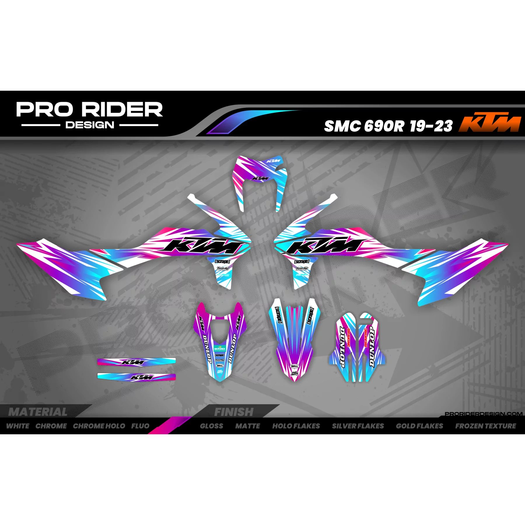 Kit adesivos moto Kit adesivos KTM SAVAGE | SM / SMC / SMR