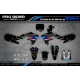 Kit adesivos moto Kit adesivos Motocross YAMAHA Speed Blocks - BLACK