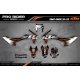 Kit adhesivos moto KIT ADHESIVOS KTM LIGHT BOLD EFFECT