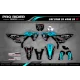 Kit adesivos moto KIT ADESIVOS Motocross HONDA TEAM HRC PROGRESSIVE | TEAL