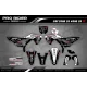 Kit adhesivos moto KIT ADHESIVOS Motocross HONDA TEAM HRC PROGRESSIVE | BLACK & WHITE