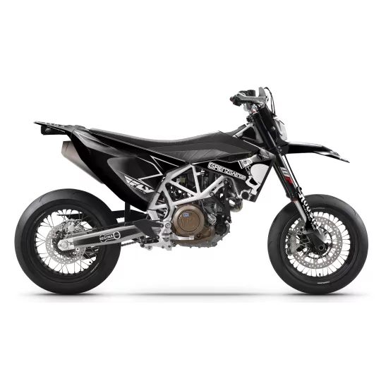 grafiche moto Grafiche 701 HUSQVARNA | GRENZGAENGER BLACK