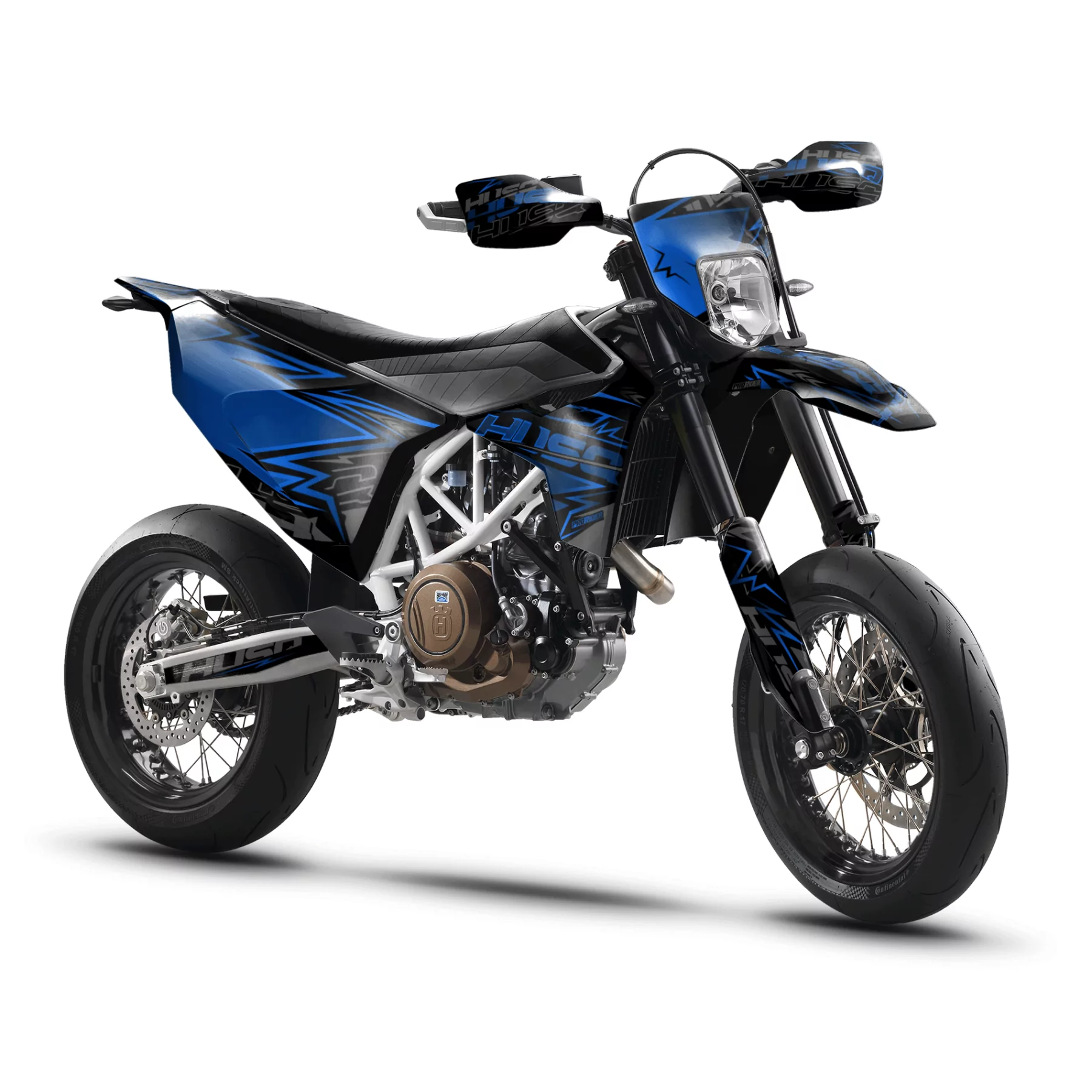 Kit adhesivos moto Kit adhesivos 701 HUSQVARNA | DARK BLUE BOLD EFFECT