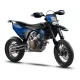 Stickerset motor Stickerset 701 HUSQVARNA | DARK BLUE BOLD EFFECT