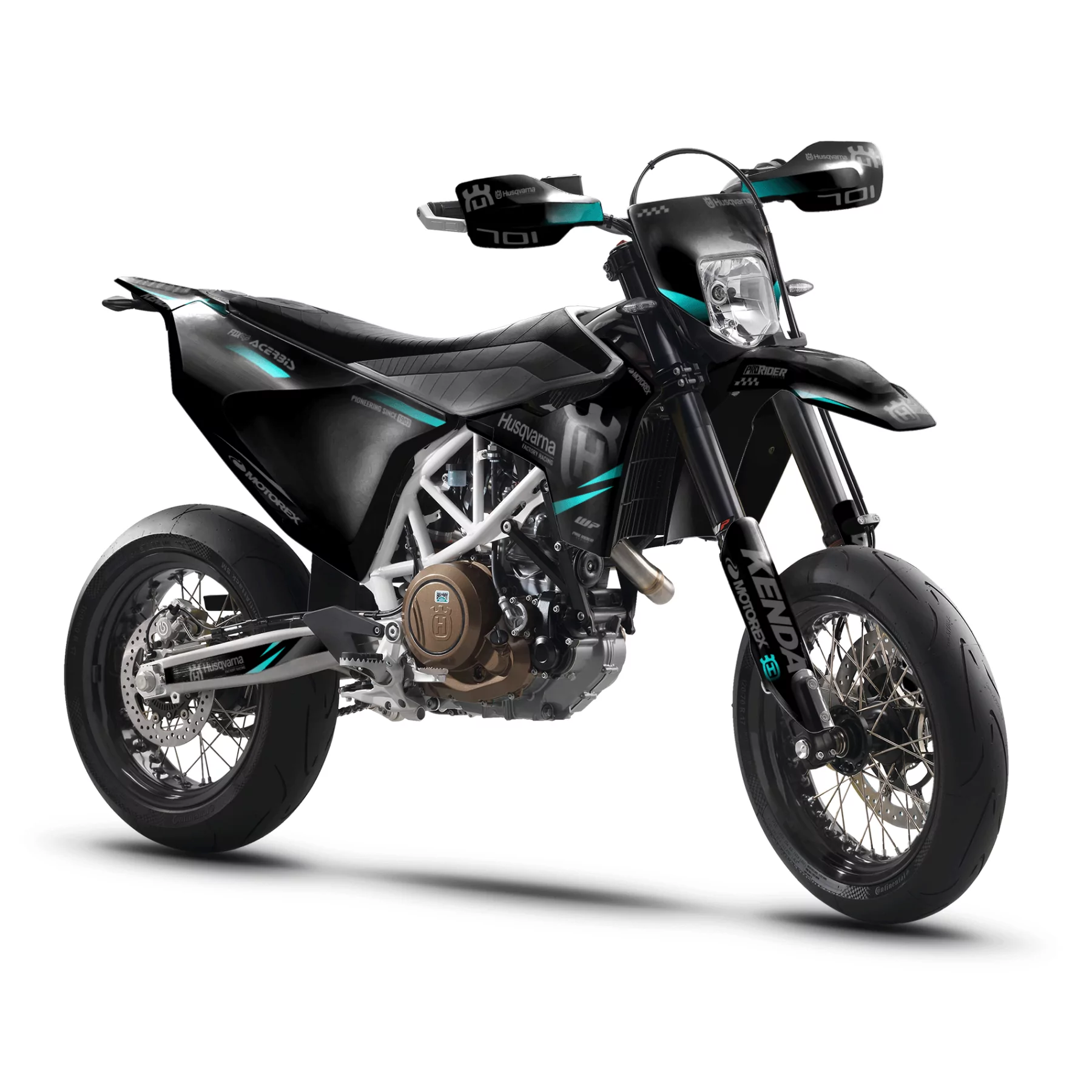 Motorrad Dekor DEKOR 701 HUSQ | ORIGINE BLACK