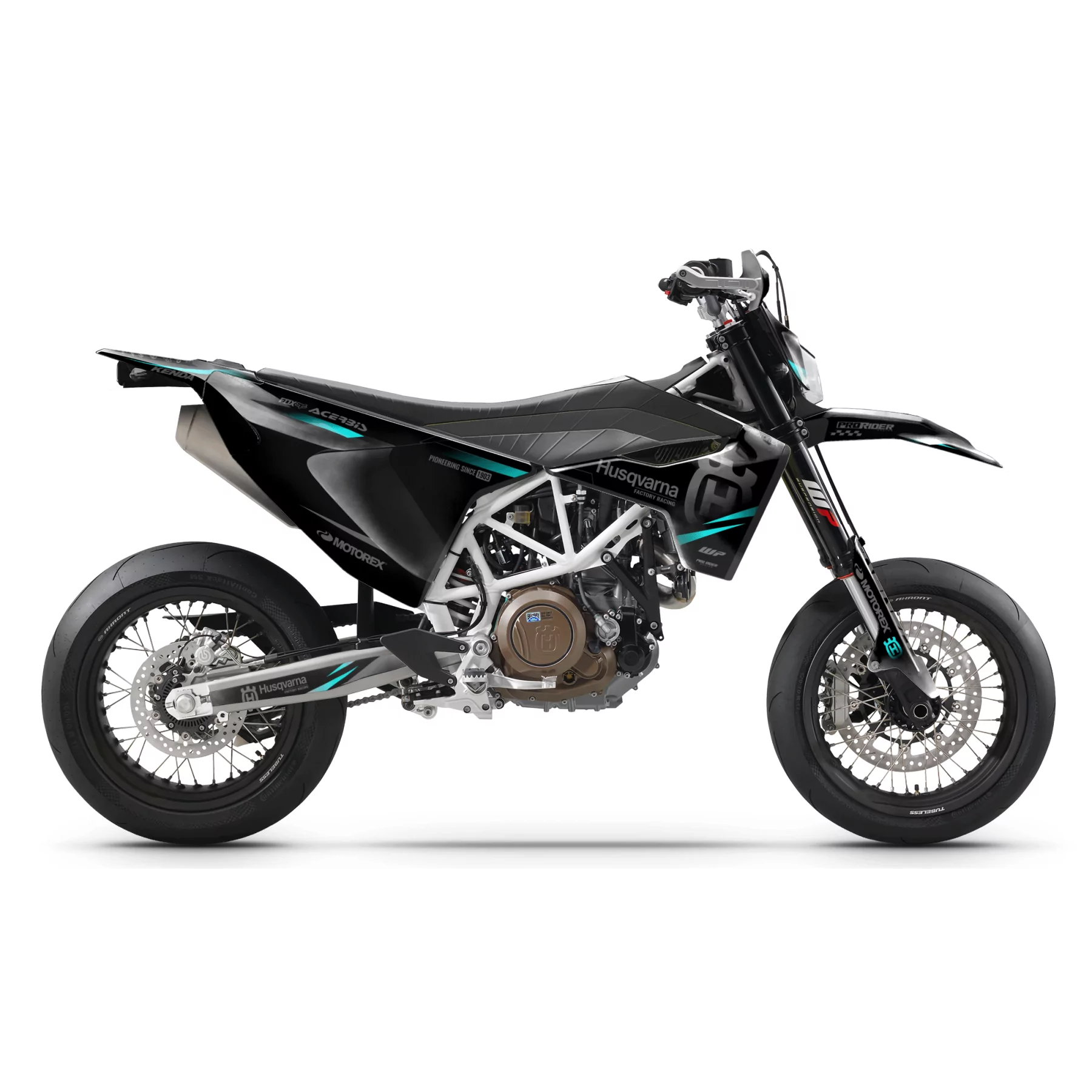 Motorrad Dekor DEKOR 701 HUSQ | ORIGINE BLACK