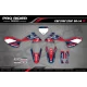 Kit adesivos moto KIT ADESIVOS Motocross HONDA TEAM HRC PROGRESSIVE | RED