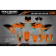 Moto stickerset Stickerset Motocross KTM SX SXF EXC - OEM VECTOR TEAL