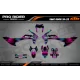 Moto stickerset Stickerset KTM STOCK V3 PINK/PURPLE | SM / SMC / SMR