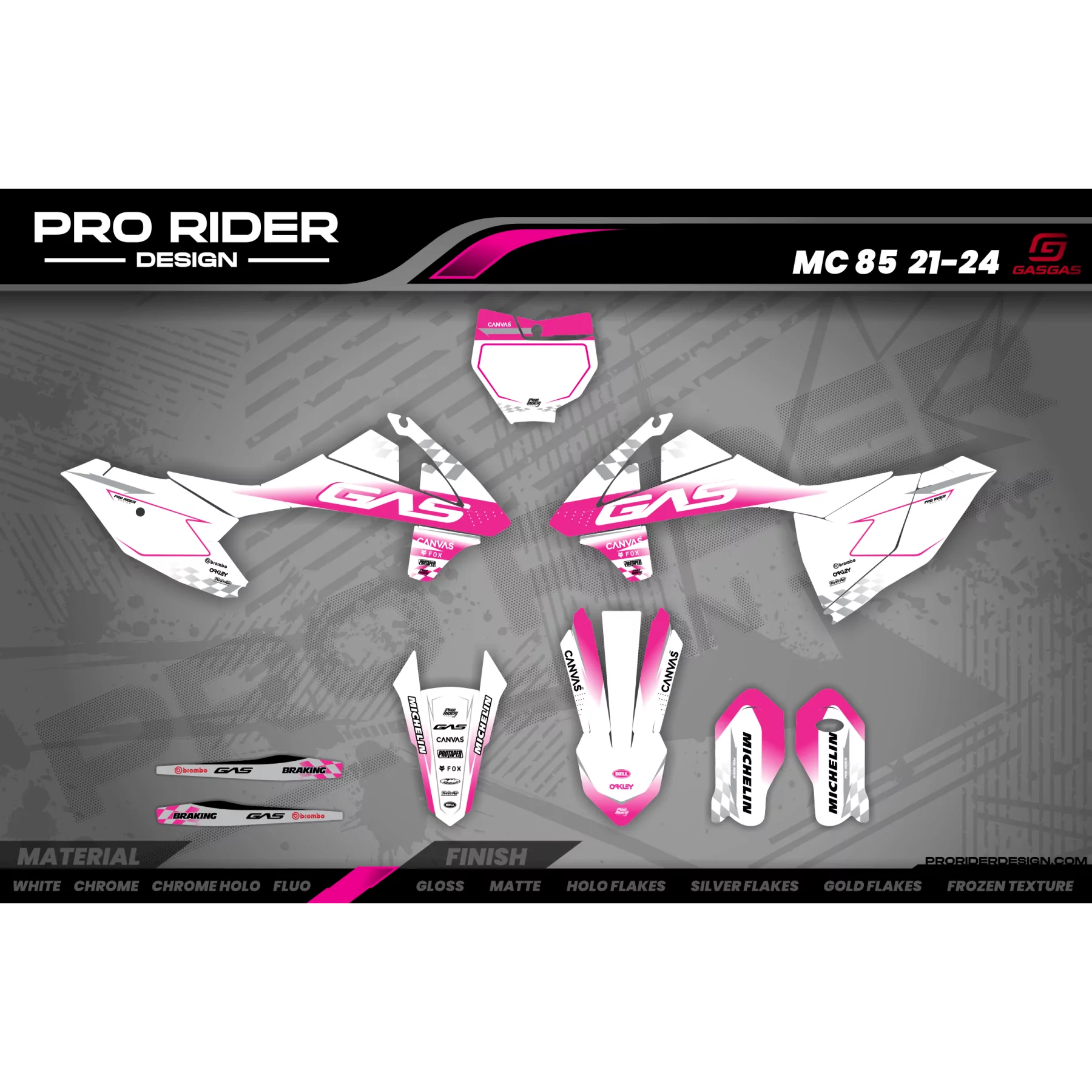 Motorrad Dekor Dekor GASGAS VINA