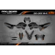 Kit adesivos moto Kit adesivos SUPERMOTARD KTM | MATTE FINISH