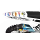 Kit adesivos moto KIT ADESIVOS MOTOCROSS FMR FACTORY branco (ref:prda13wt)