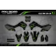 STICKERSET motor Stickerset Motocross KAWASAKI VERTEX (REF:PRDA39B1)