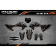 Motorrad-DEKOR KIT DECO Motocross für KTM PERSO CARBONADO