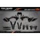 Motorrad-DEKOR KIT DECO Motocross für KTM PERSO CARBONADO
